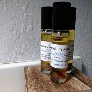 Essential oil roller blends